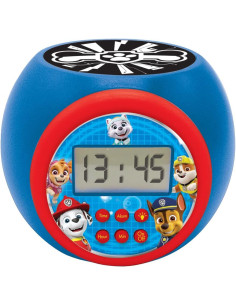 Despertador con proyector de La Patrulla Canina