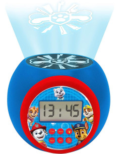 Despertador con proyector de La Patrulla Canina 2
