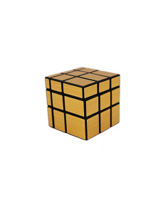 Cubo Crazy Formas 3x3 Dorado