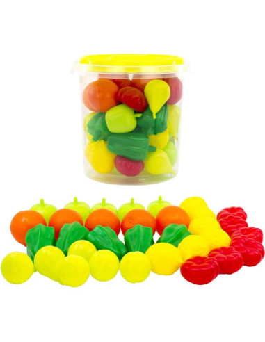 Set de Frutas y Verduras 34 Pcs