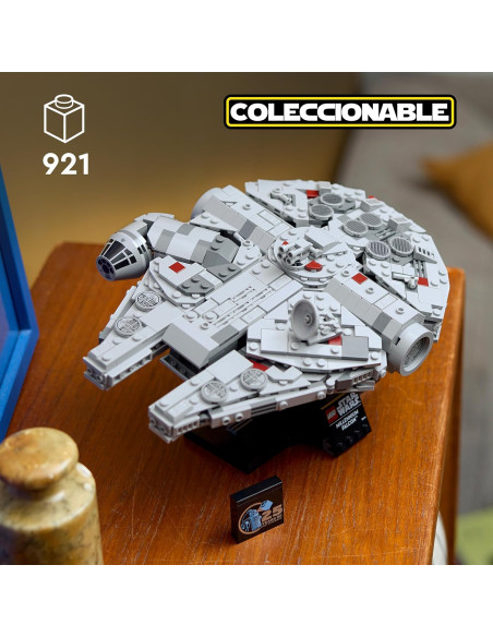 LEGO Star Wars: Una Nueva Esperanza 75375 Halcón Milenario Maqueta de Nave Estelar