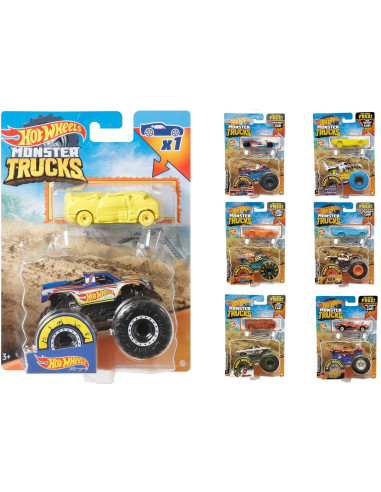 Monster Truck Vehículos Básicos 1:64