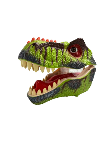 Cabeza Dinosaurio con Sonido y Humo