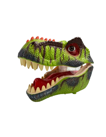 Cabeza Dinosaurio con Sonido y Humo