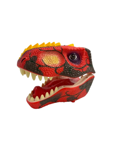 Cabeza Dinosaurio con Sonido y Humo