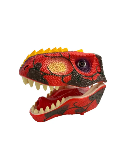 Cabeza Dinosaurio con Sonido y Humo