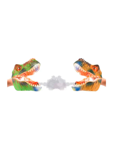 Cabeza Dinosaurio con Sonido y Humo