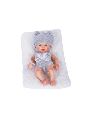 Bebé de Silicona PequeBB - Muñeco Realista 20 cm
