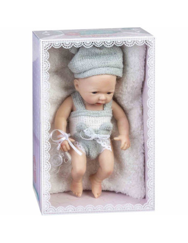 Bebé de Silicona PequeBB - Muñeco Realista 20 cm