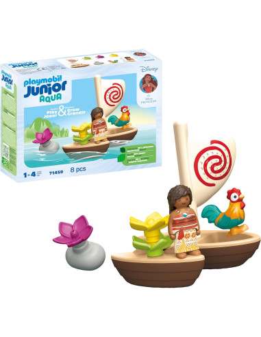 Playmobil Vaiana Katamarán – Aventura Acuática...