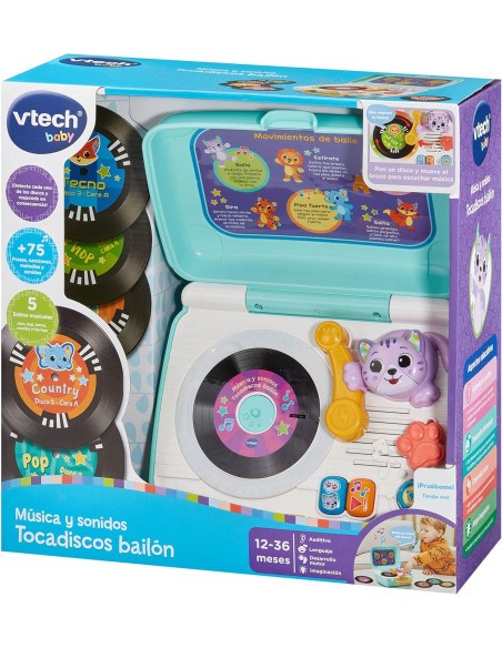 Baby Música y Sonidos Tocadiscos bailón