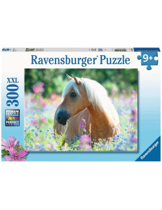 Puzzle Caballo entre las flores, 300 Piezas XXL