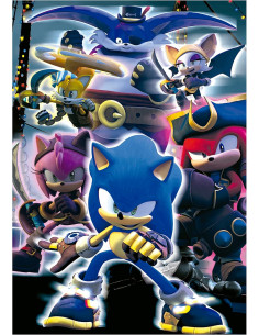 Puzzle infantil con 300 piezas que brilla en la oscuridad... 2