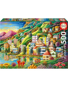 Puzzle de 500 Piezas para Adultos | Puerto Escondido