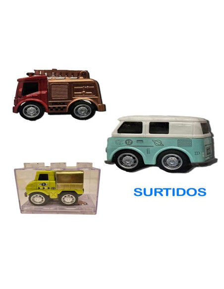 Mini Camiones y Vehículos de Metal con Retrofricción- Motor Planet