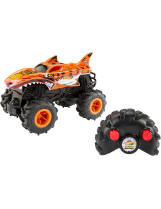 Hot Wheels Monster Trucks Coche Teledirigido, HW Tiger...