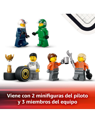 LEGO City Camión de F1 con Coches de F1 RB20 y...