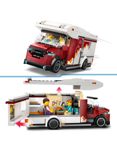 LEGO City Autocaravana Aventurera de...