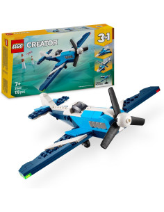 LEGO Creator 3 en 1 Aeronave: Avión de Carreras...