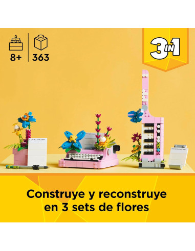 LEGO Creator 3 en 1 Máquina de Escribir con...