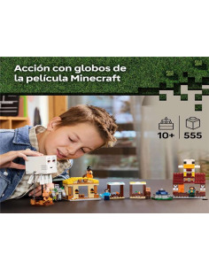LEGO Minecraft El Ataque a la Aldea del Globo de Ghast 2