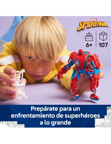 LEGO Marvel Armadura Robótica de Spider-Man vs....