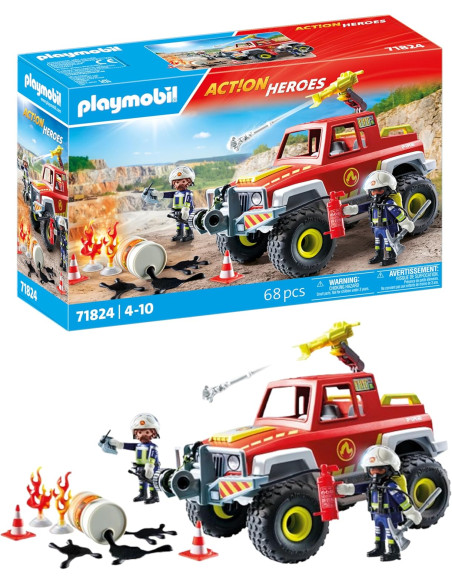 Playmobil Camion De Bomberos