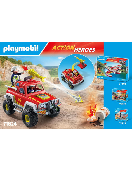 Playmobil Camion De Bomberos