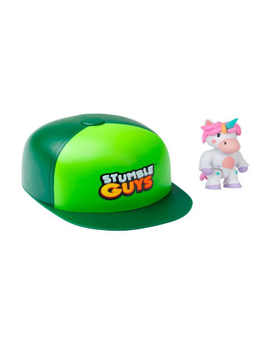 Stumble Guys Pack Gorra y Figura de Acción 7,5...