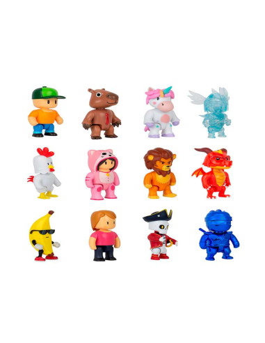 Stumble Guys Pack Gorra y Figura de Acción 7,5...