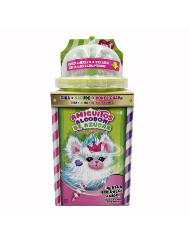 Amiguitos Algodón de Azúcar Peluche con Accesorios