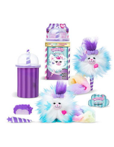 Amiguitos Algodón de Azúcar Peluche con Accesorios