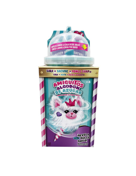 Amiguitos Algodón de Azúcar Peluche con Accesorios