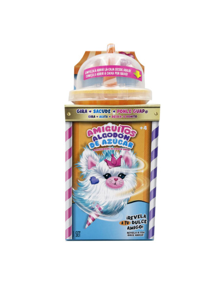 Amiguitos Algodón de Azúcar Peluche con Accesorios