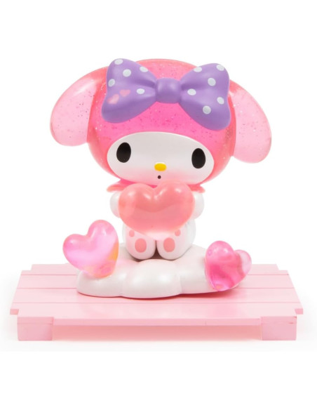 Hello Kitty - Caja con Figura Kuromi y My Melody Serie Love Letters