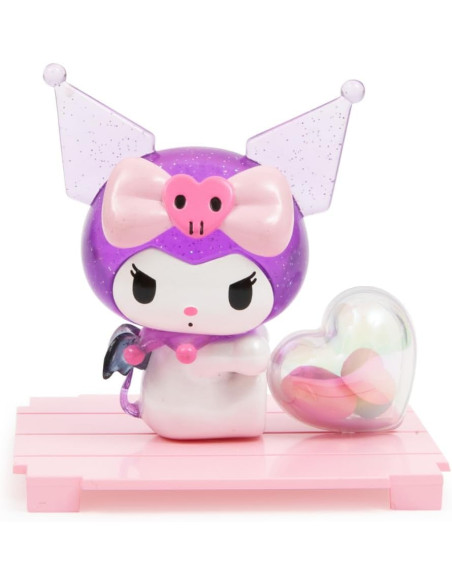 Hello Kitty - Caja con Figura Kuromi y My Melody Serie Love Letters