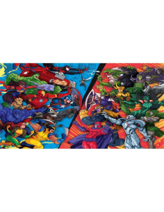 Puzzles Marvel Héroes Vs Villanos - 104 piezas 2