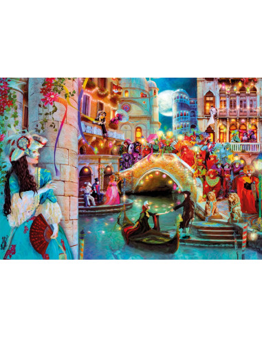 Carnival Moon-Puzzle De 1000 Piezas