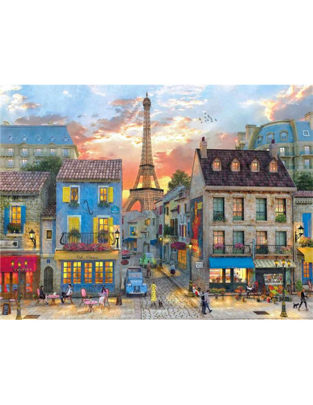 Puzzle De 1000 Piezas Van Dael Collection Streets of Paris