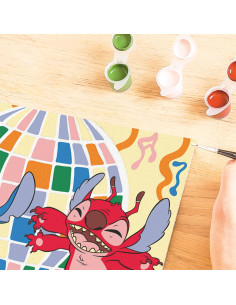 Creart D Disney Stitch y Leroy | Pintar por Numeros Niños 2