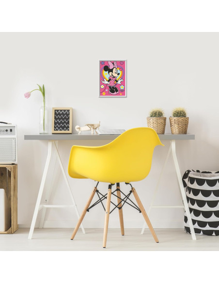 Creart Serie E Disney Minnie | Kit Pintura Niños | Pintar Por Números Incluye Todo Lo Necesario