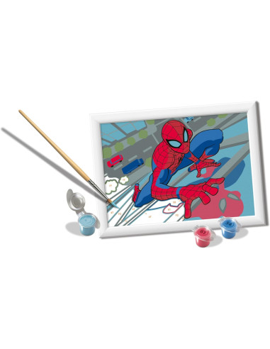 eart E: Marvel Spiderman | Pintar por Numeros...