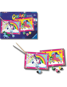 Creart Junior: Ponis Mágicos | Pintar por Numeros Niños |...