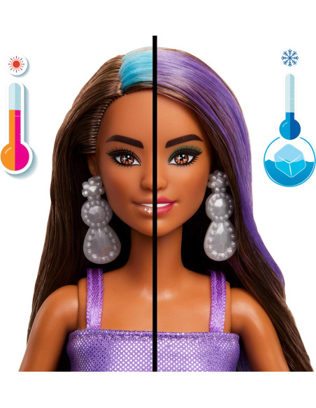 Barbie Party Unboxed Serie Glam Party Purple Sparkle Muñeca 