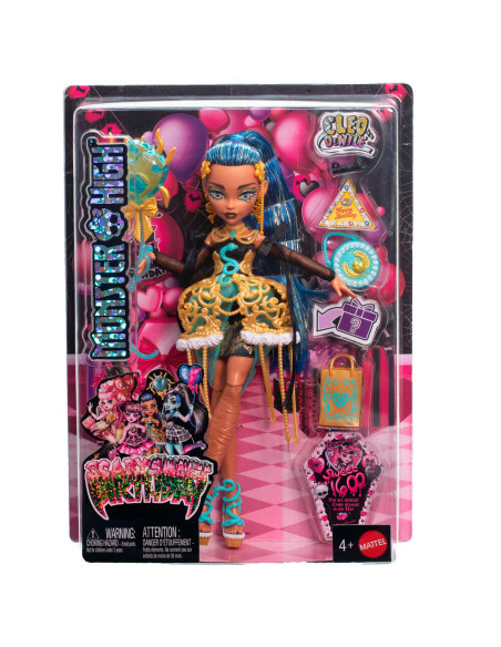 Monster High Muñeca Cleo De Nile Scary Sweet Birthday 1600 Cumpleaños 
