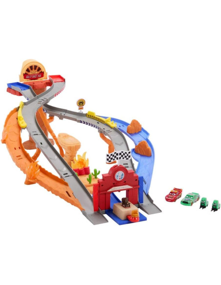 Mattel Disney Pixar Cars Rescate a toda máquina en Radiador Springs 