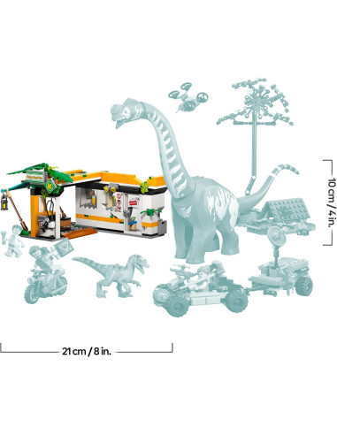 LEGO 76973 Jurassic World Misión de...