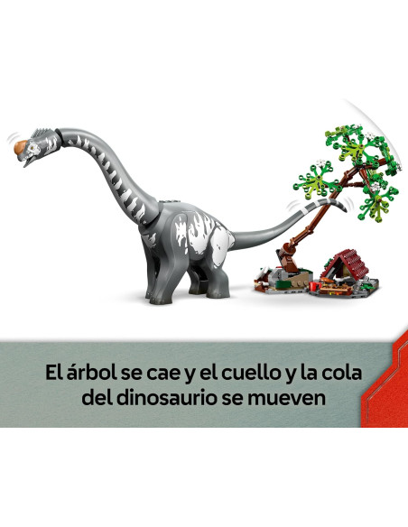 LEGO 76973 Jurassic World Misión de Seguimiento: Raptor y Titanosaurus
