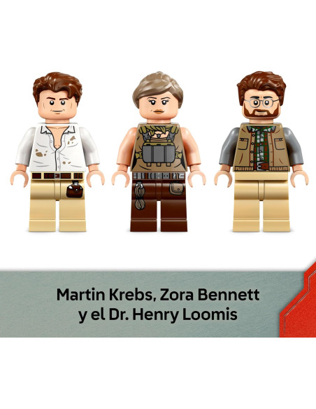 LEGO 76973 Jurassic World Misión de Seguimiento: Raptor y Titanosaurus