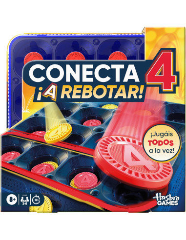 Juego Conecta 4 ¡A rebotar! - Versión en español